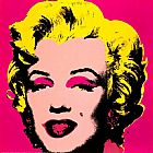 Andy Warhol Marilyn Monroe Pink painting